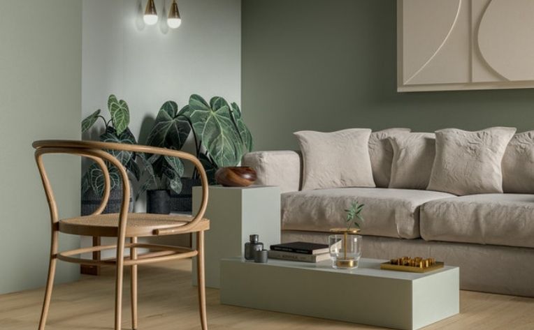 touches of sage green elements